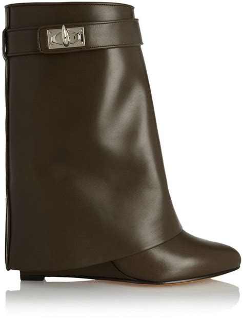 givenchy stiefeletten grün|Shark Lock Boots .